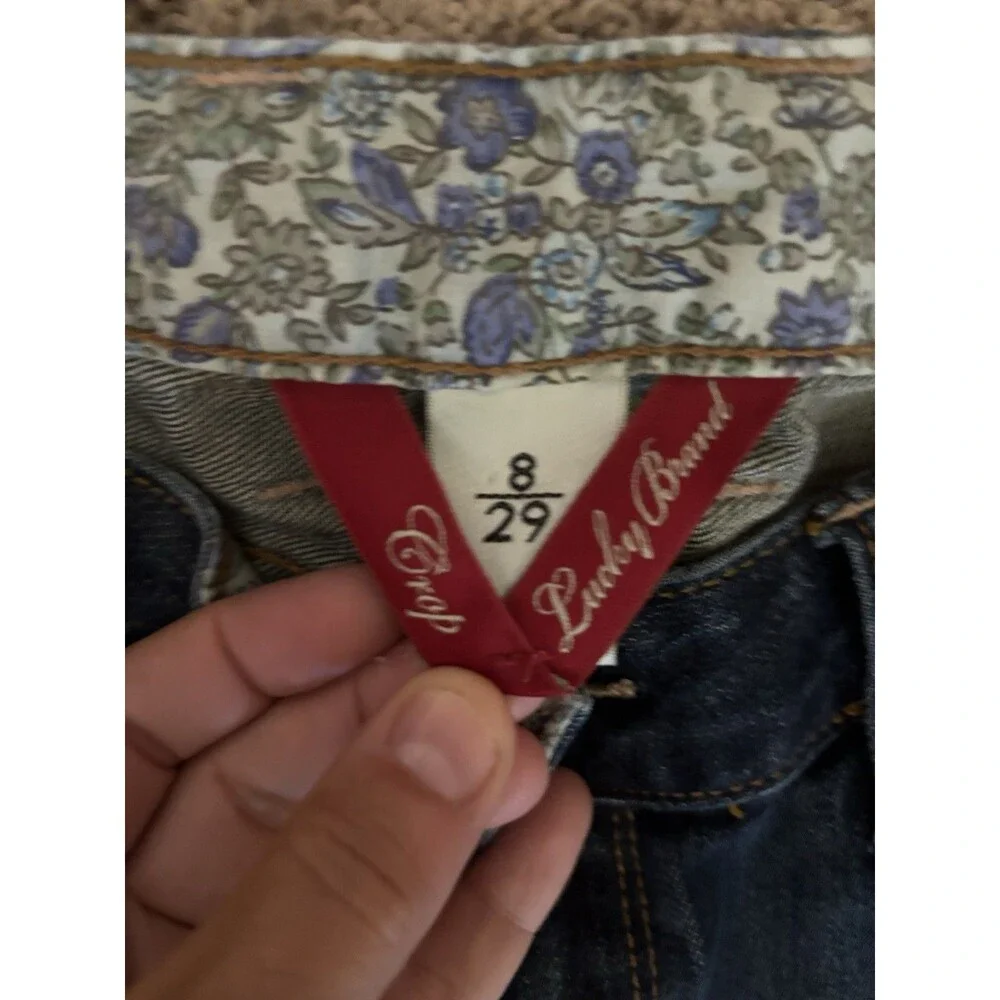 Lucky Brand Vintage Crop Jean  Size 8 /29